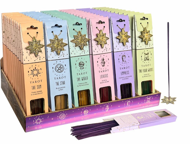 Tarot Design Incense Gift Pack with Incense Holder
